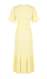 "Ruby Mirella V Neck" Midi, Lemon 12